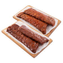 Gegrilde spareribs kant-en-klaar